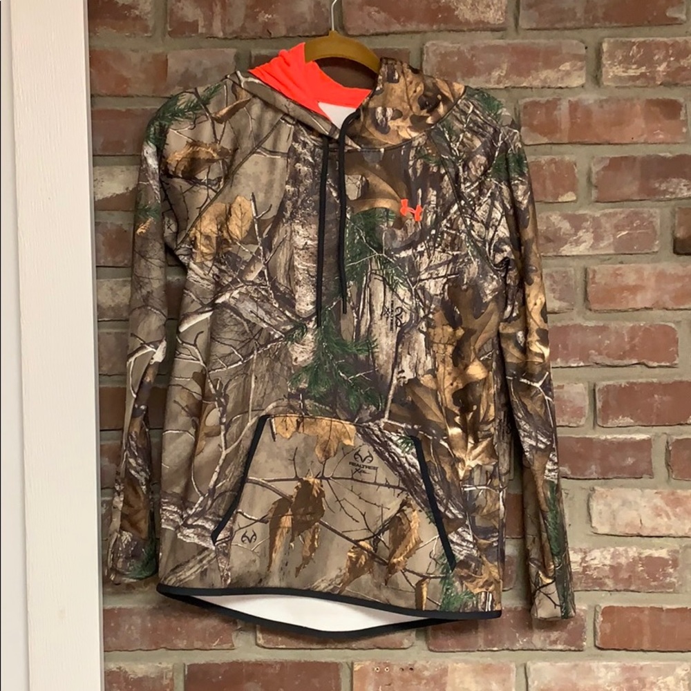 Under amour camouflage hoodie
